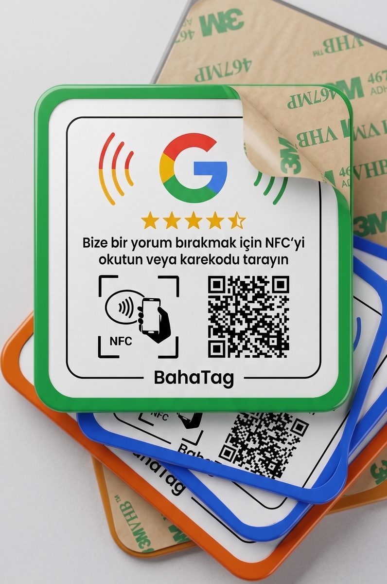 NFC Dijital Kimlik Plaket